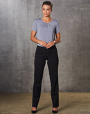 Winning Spirit -Women's Poly/Viscose Stretch Low Rise Pants-M9420