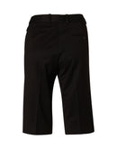 Winning Spirit -Women's Poly/Viscose Stretch Knee Length Flexi Waist Shorts-M9441