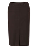 Winning Spirit-Women's Poly/Viscose Stretch Mid Length Lined Pencil Skirt-M9471