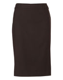 Winning Spirit-Women's Poly/Viscose Stretch Mid Length Lined Pencil Skirt-M9471