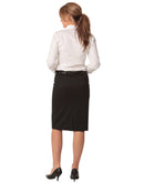 Winning Spirit-Women's Poly/Viscose Stretch Mid Length Lined Pencil Skirt-M9471