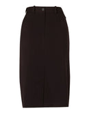 Winning Spirit-Women's Poly/Viscose Stretch Twill Flexi Waist A-line Utility Lined Skirt -M9478