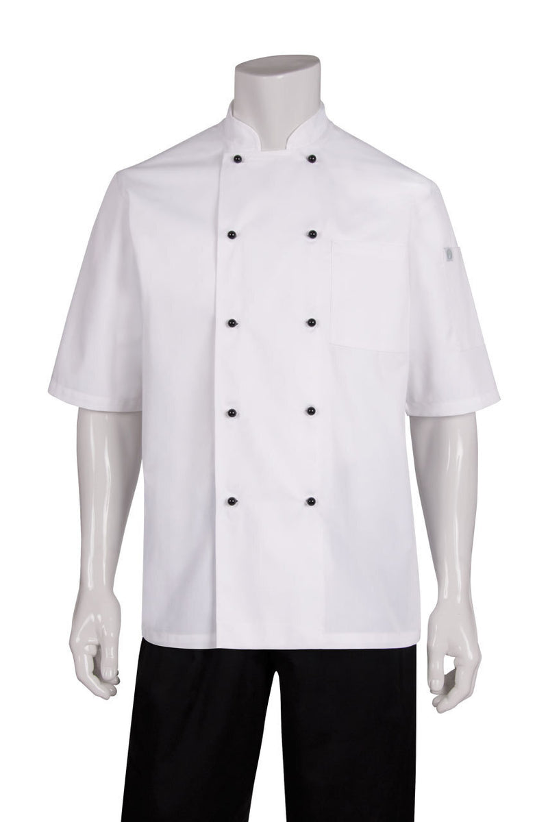 Chef Works -Macquarie Basic Chef Jacket - White