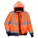 Portwest - MJ464 - Hi-Vis 2-in-1 Contrast Essential Bomber Jacket