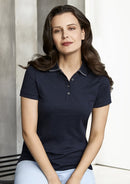 Biz Collection-Ladies Aston Polo-P106LS