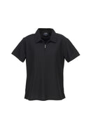 Biz Collection Ladies Micro Waffle Polo P3325