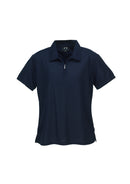 Biz Collection Ladies Micro Waffle Polo P3325