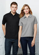 Biz Collection Ladies Micro Waffle Polo P3325