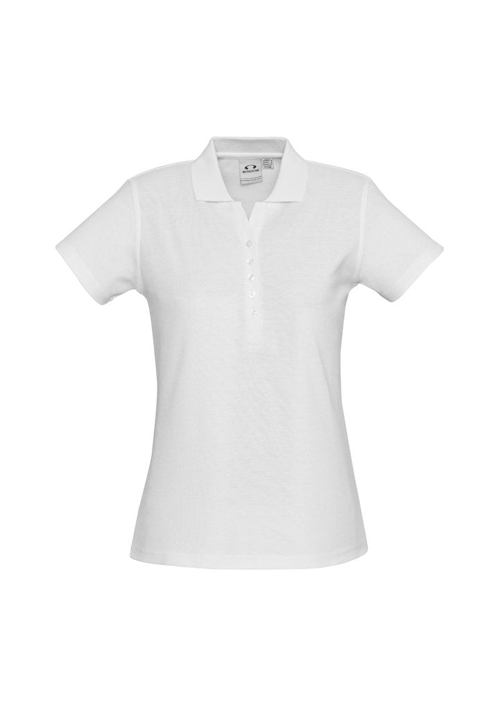 Biz Collection Ladies Crew Polo  P400LS-A - Star Uniforms Australia