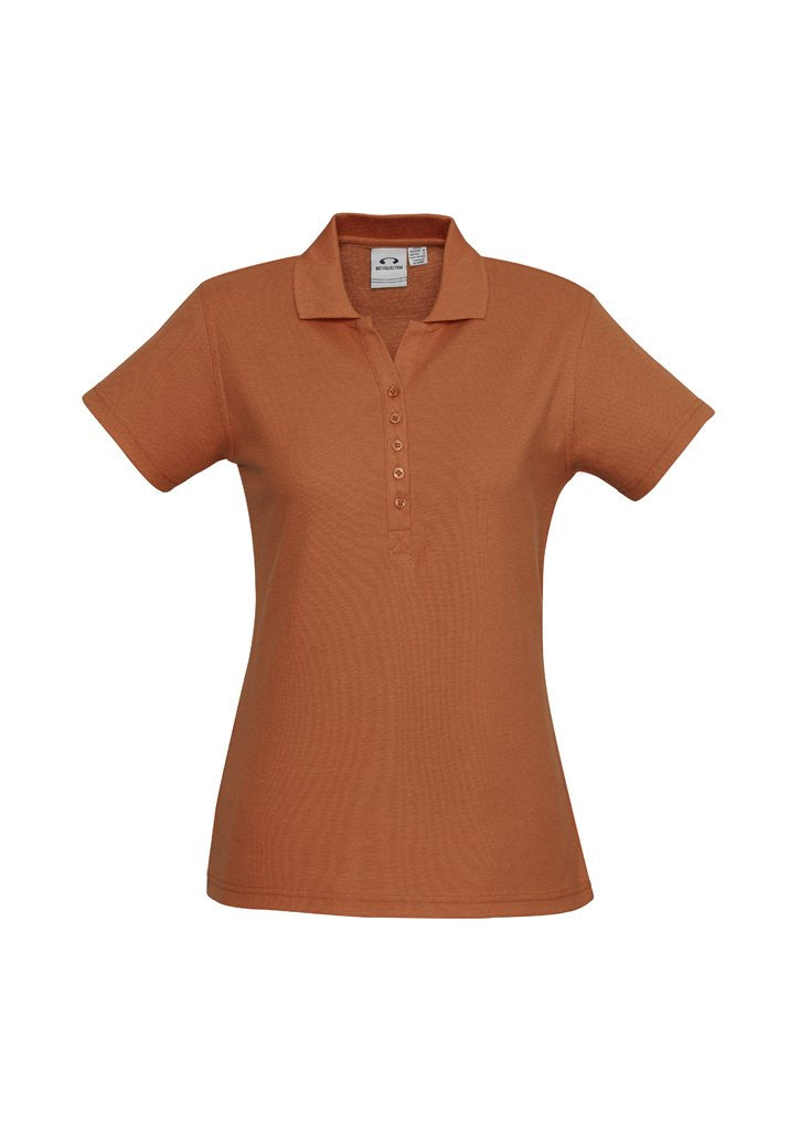 Biz Collection Ladies Crew Polo  P400LS-A - Star Uniforms Australia