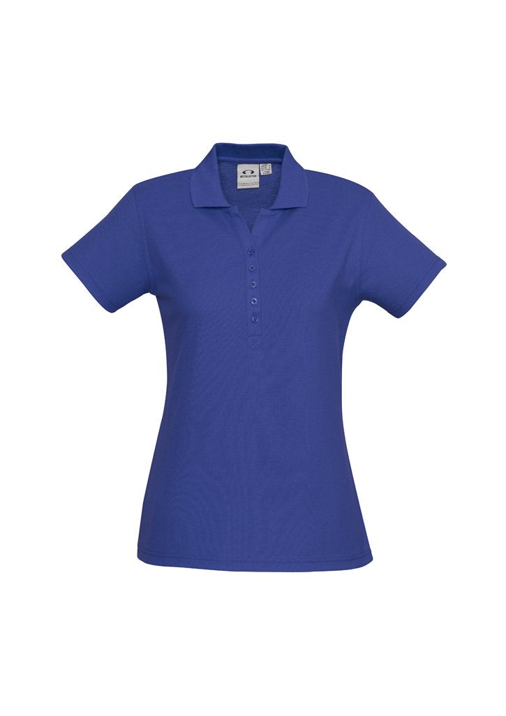 Biz Collection Ladies Crew Polo  P400LS-A - Star Uniforms Australia