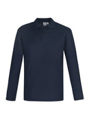 Biz Collection Crew Mens L/S Polo P400ML - Star Uniforms Australia