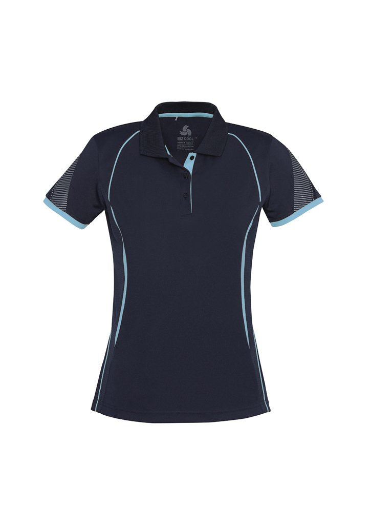 Biz Collection Ladies Razor Polo   P405Ls-A - Star Uniforms Australia