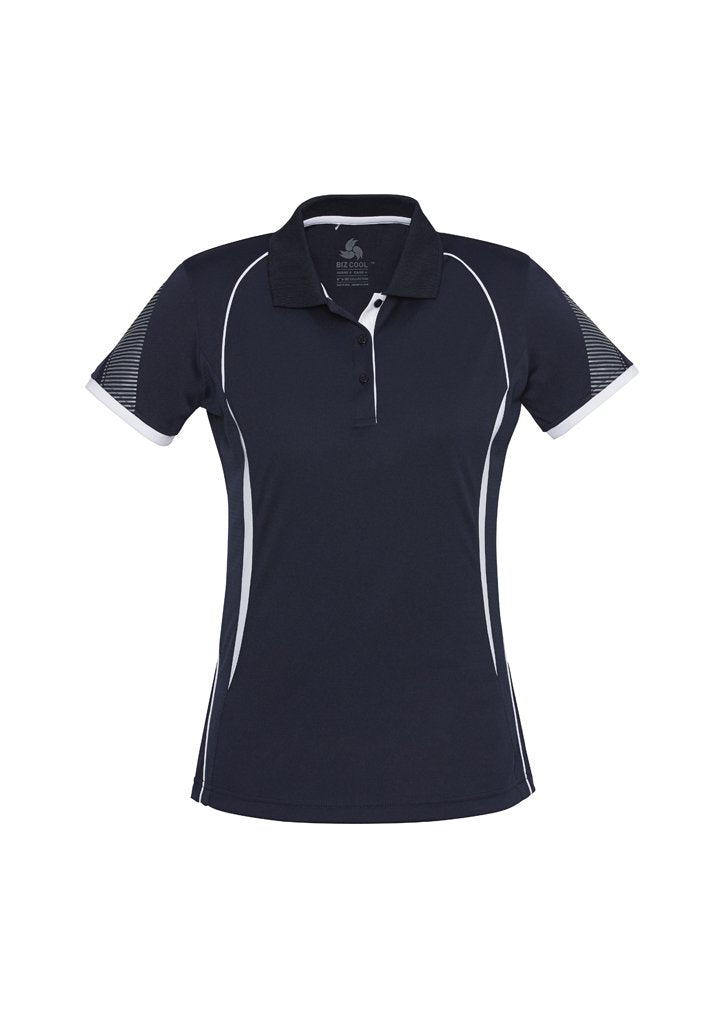 Biz Collection Ladies Razor Polo   P405Ls-A - Star Uniforms Australia