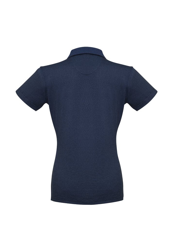 Biz Collection Ladies Shadow Polo   P501Ls - Star Uniforms Australia