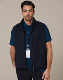 Winning Spirit-Men's Diamond Bonded Polar Fleece Vest-PF09