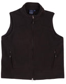 Winning Spirit-Men's Diamond Bonded Polar Fleece Vest-PF09