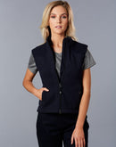 Winning Spirit-Ladies' Bonded Polar Fleece Vest-PF10