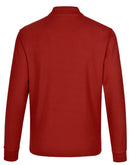 Winning Spirit-PS12  Unisex Traditional Poly/Cotton Pique Long Sleeve Polo