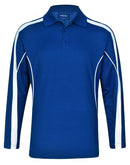 Winning Spiri-Men's TrueDry Fashion Long Sleeve Polo-PS69