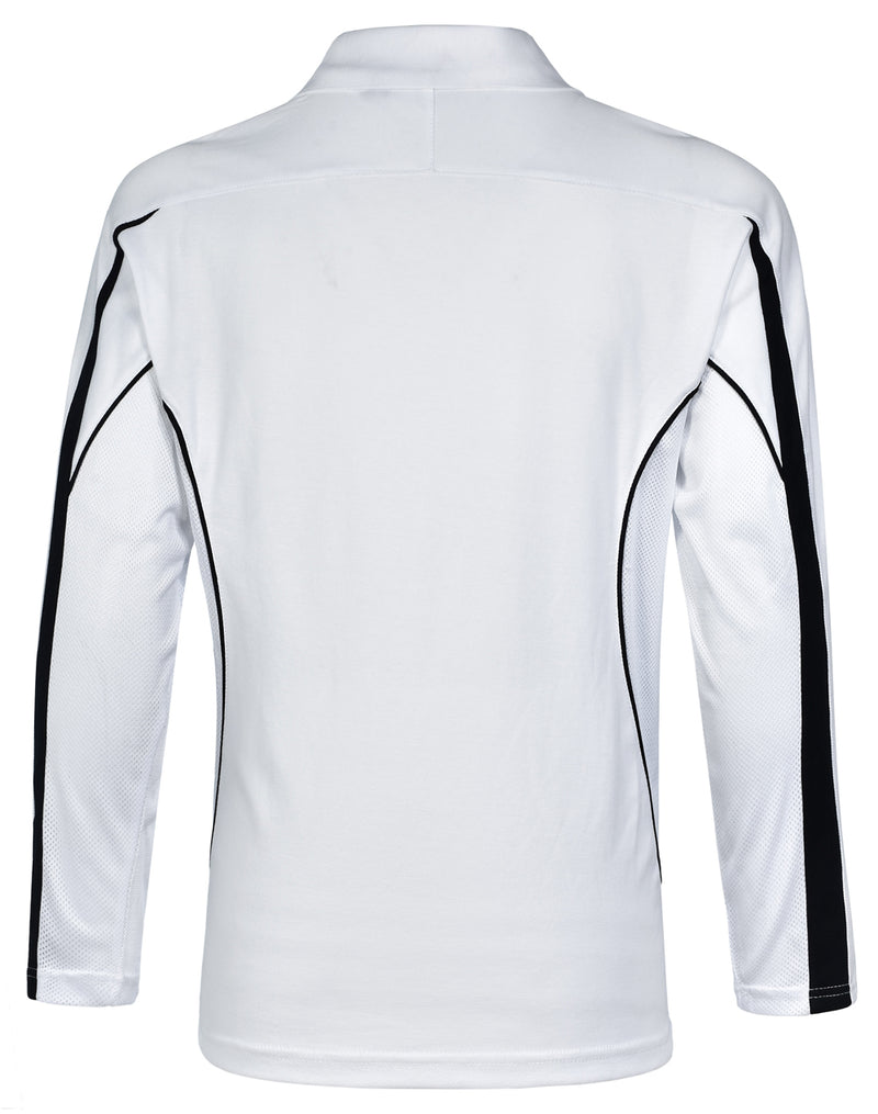 Winning Spiri-Men's TrueDry Fashion Long Sleeve Polo-PS69