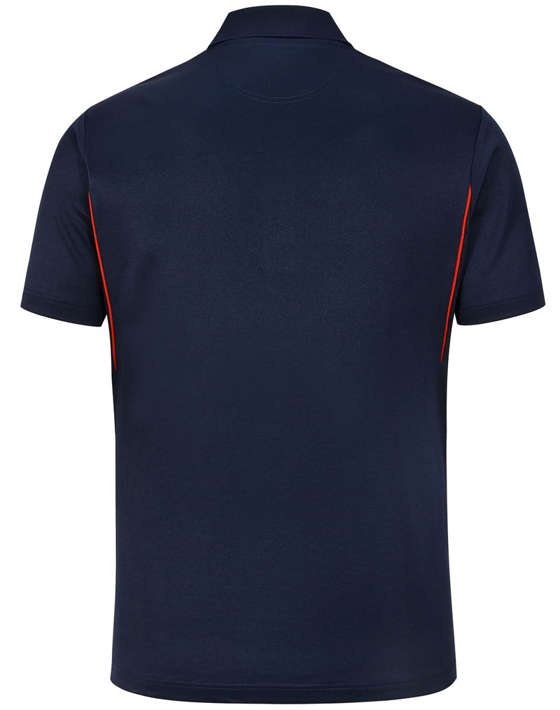 Winning Spirit - Mens Sustainable Poly/Cotton Contrast SS Polo - PS93 - 2nd