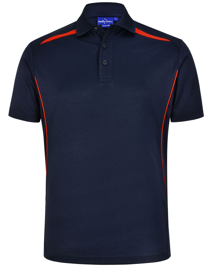 Winning Spirit - Mens Sustainable Poly/Cotton Contrast SS Polo - PS93 - 2nd