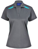Winning Spirit - Ladies Sustainable Poly/Cotton Contrast S/S Polo - PS94 - 1st