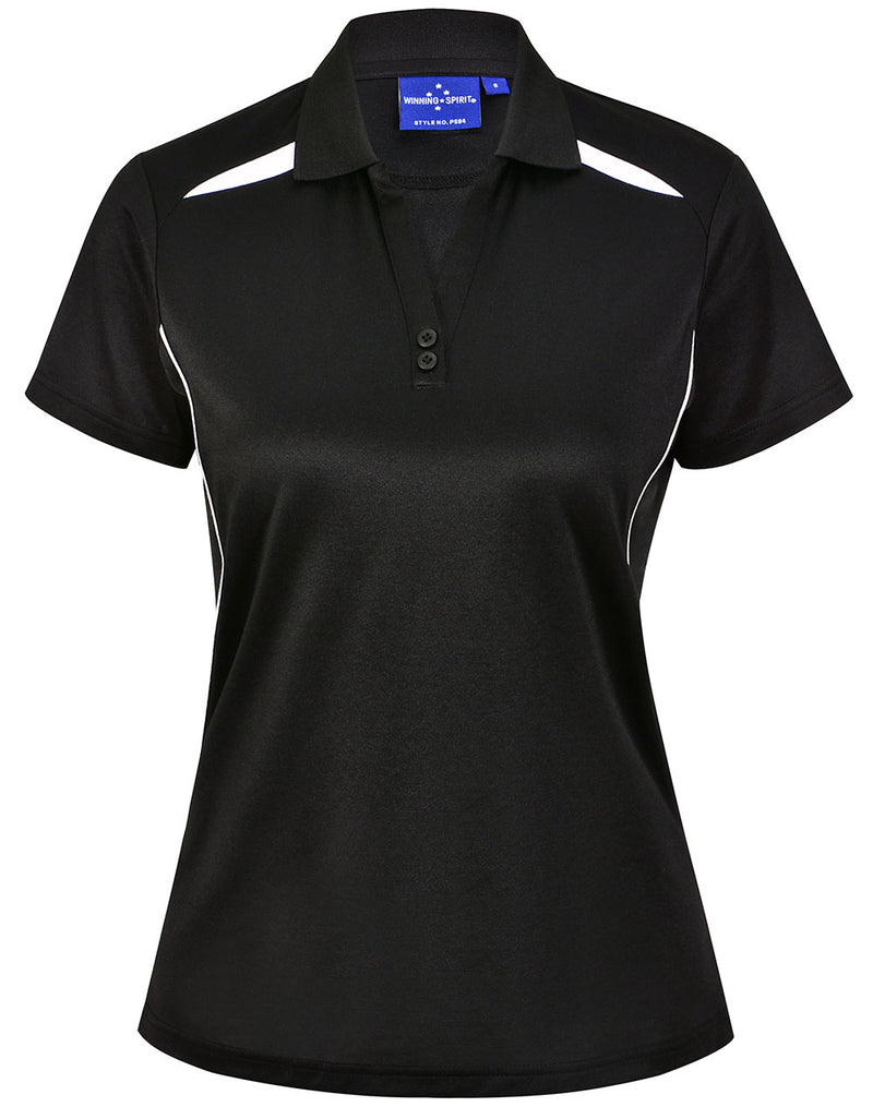 Winning Spirit - Ladies Sustainable Poly/Cotton Contrast S/S Polo - PS94 - 1st