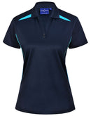 Winning Spirit - Ladies Sustainable Poly/Cotton Contrast S/S Polo - PS94 - 2nd