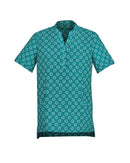 Biz Care Womens Easy Stretch Daisy Print Tunic  CS950LS - Star Uniforms Australia