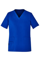 Biz Care Womens Easy Fit V-Neck Scrub Top  CST941LS - Star Uniforms Australia