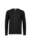 Biz Care - Performance Mens Cotton Long Sleeve Tee - CT247ML