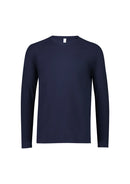 Biz Care - Performance Mens Cotton Long Sleeve Tee - CT247ML