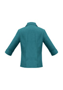Biz Care Ladies Plain Oasis 3/4 Sleeve Shirt Lb3600 - Star Uniforms Australia