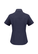 Biz Care Ladies Plain Oasis Short Sleeve Shirt LB3601 - Star Uniforms Australia