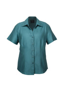 Biz Care Ladies Plain Oasis Short Sleeve Shirt LB3601 - Star Uniforms Australia