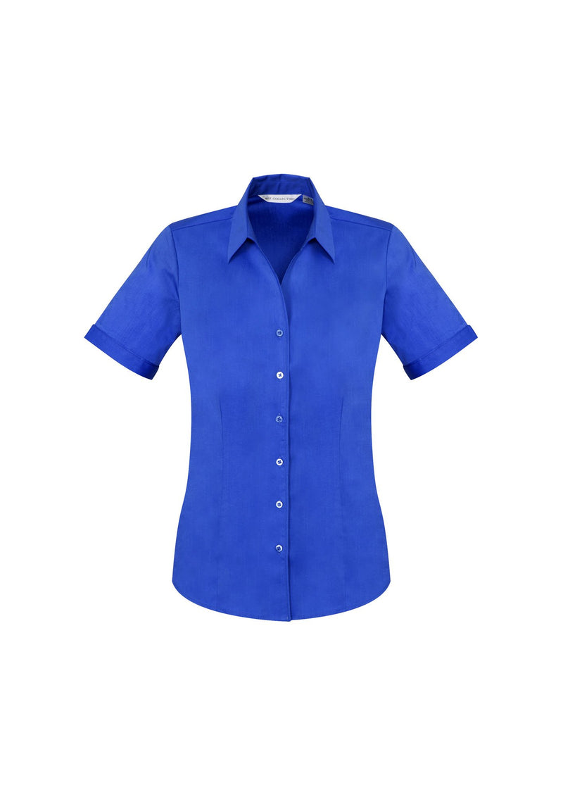 Biz care Ladies Monaco Short Sleeve Shirts   S770LS - Star Uniforms Australia