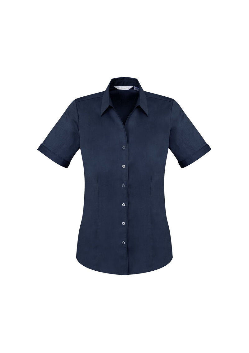 Biz care Ladies Monaco Short Sleeve Shirts   S770LS - Star Uniforms Australia