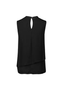 Biz Corporates - Seville Womens Sleeveless Layered Blouse - RB260LN