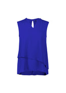 Biz Corporates - Seville Womens Sleeveless Layered Blouse - RB260LN