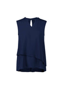 Biz Corporates - Seville Womens Sleeveless Layered Blouse - RB260LN