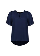Biz Corporates - Vienna Womens Short Sleeve Blouse - RB261LS