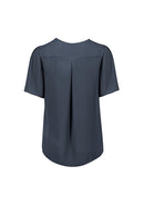 Biz Corporates - Vienna Womens Short Sleeve Blouse - RB261LS