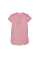 Biz Corporate Womens Kayla V-Neck Pleat Blouse RB967LS - Star Uniforms Australia