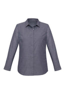 Biz Corporate Womens Charlie L/S Shirt RS968LL - Star Uniforms Australia