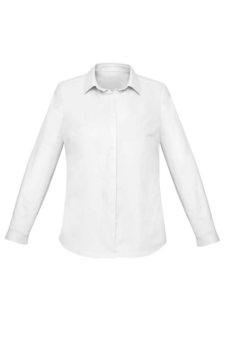 Biz Corporate Womens Charlie L/S Shirt RS968LL - Star Uniforms Australia