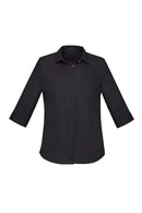 Biz Corporate Womens Charlie 3/4 Shirt RS968LT - Star Uniforms Australia