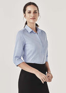 Biz Corporate Womens Charlie 3/4 Shirt RS968LT - Star Uniforms Australia