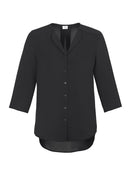 Biz Collection Lily Ladies Longline Blouse S015LT - Star Uniforms Australia